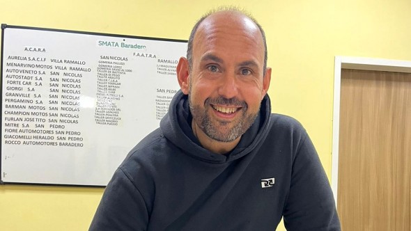 Sanzio firmó su precandidatura en busca de un nuevo mandato como intendente de Baradero